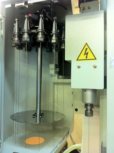 JSEDM CNC Drill ATC tool changer