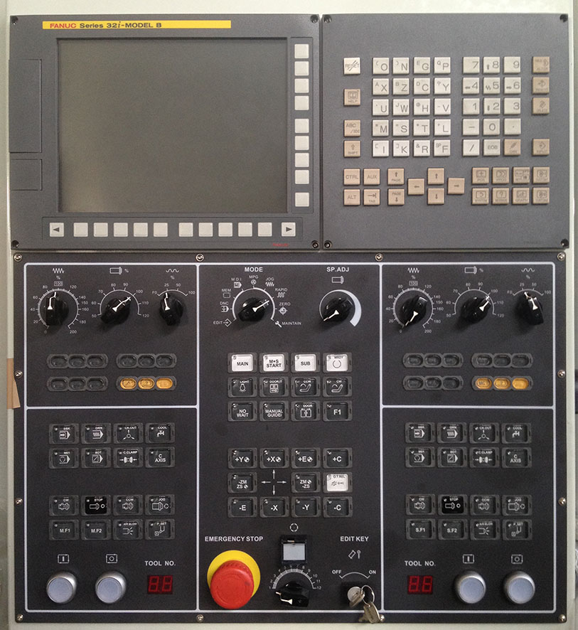 YT-CNC-Lathes Fanuc32iMB 2 Spindles 2 Turrets